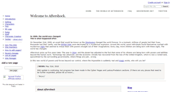 Desktop Screenshot of aftershockrp.wikidot.com