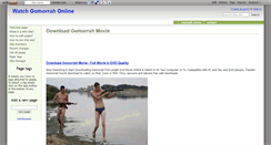 Desktop Screenshot of gomorrahmovieonlinefree.wikidot.com