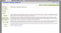 Desktop Screenshot of 3d-movies.wikidot.com