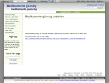 Tablet Screenshot of medikamente-guenstig.wikidot.com