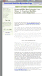 Mobile Screenshot of downnloadmadmenepisodes.wikidot.com