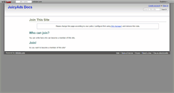 Desktop Screenshot of juicyads.wikidot.com
