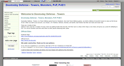 Desktop Screenshot of doomsday-td.wikidot.com