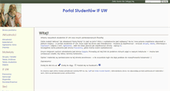 Desktop Screenshot of filozofiauw.wikidot.com