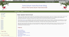Desktop Screenshot of handdryermr.wikidot.com