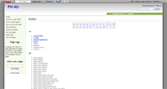 Desktop Screenshot of phidoi.wikidot.com