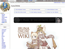 Tablet Screenshot of iruna.wikidot.com