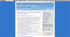 Desktop Screenshot of napolimusicexpo.wikidot.com