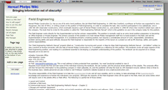 Desktop Screenshot of henselphelps.wikidot.com