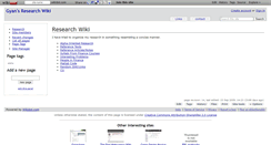 Desktop Screenshot of gyanresearch.wikidot.com