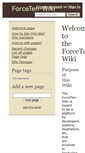 Mobile Screenshot of forceten.wikidot.com