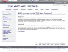 Tablet Screenshot of endeara.wikidot.com