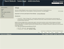 Tablet Screenshot of karol-bielecki.wikidot.com