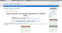 Desktop Screenshot of calendars-de.wikidot.com