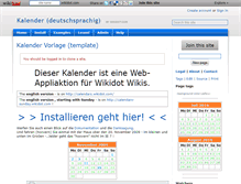 Tablet Screenshot of calendars-de.wikidot.com