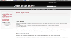 Desktop Screenshot of poker-bonos.wikidot.com