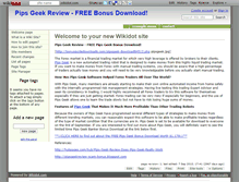 Tablet Screenshot of pipsgeekreview-bonus-scam.wikidot.com