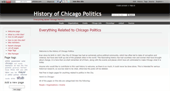 Desktop Screenshot of chicagopolitics.wikidot.com