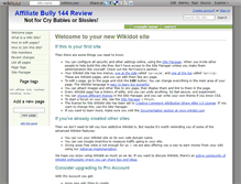 Tablet Screenshot of affiliate-bully-review.wikidot.com