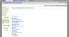 Desktop Screenshot of dresden-sanfran.wikidot.com