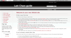 Desktop Screenshot of lcguide.wikidot.com