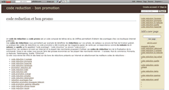 Desktop Screenshot of code-reduction.wikidot.com