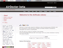 Tablet Screenshot of airdexter.wikidot.com