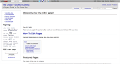 Desktop Screenshot of crossfranchisecantina.wikidot.com