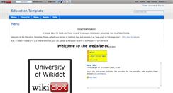 Desktop Screenshot of education-template.wikidot.com