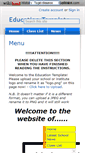 Mobile Screenshot of education-template.wikidot.com
