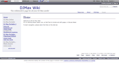 Desktop Screenshot of djmax.wikidot.com