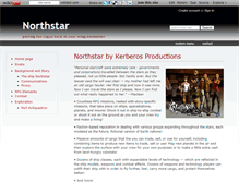 Tablet Screenshot of northstar.wikidot.com