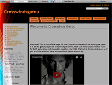 Tablet Screenshot of crosswindsgarou.wikidot.com