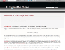 Tablet Screenshot of ecigarettestore.wikidot.com