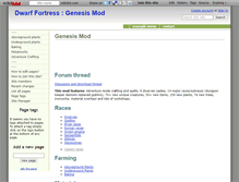 Tablet Screenshot of df-genesis.wikidot.com