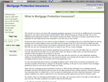 Tablet Screenshot of new-mortgageprotectioninsurance.wikidot.com