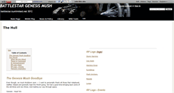 Desktop Screenshot of battlestargenesis.wikidot.com
