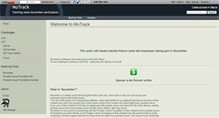 Desktop Screenshot of motrack.wikidot.com