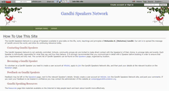Desktop Screenshot of gandhispeakers.wikidot.com