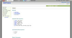 Desktop Screenshot of d20scifi.wikidot.com