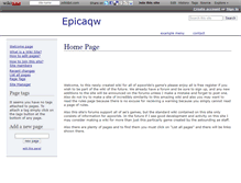 Tablet Screenshot of epicaqw.wikidot.com