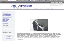 Tablet Screenshot of anti-depression.wikidot.com