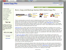 Tablet Screenshot of gamecopypro.wikidot.com