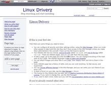 Tablet Screenshot of linuxdriverz.wikidot.com