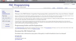 Desktop Screenshot of frc.wikidot.com