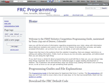 Tablet Screenshot of frc.wikidot.com