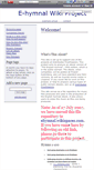 Mobile Screenshot of ehymnal.wikidot.com