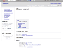 Tablet Screenshot of jtigger-learning.wikidot.com