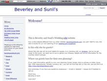 Tablet Screenshot of beverleyandsunil.wikidot.com