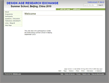 Tablet Screenshot of designageresearchexchange.wikidot.com
